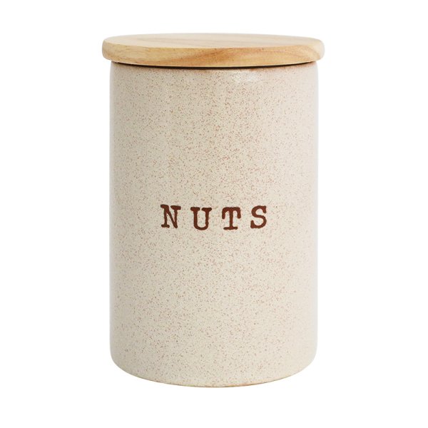 画像1: 【CAFE STYLE カフェスタイル】キャニスター 大 ナッツ (1)
